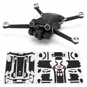 WRAPGRADE for DJI Mini 3 Pro 本体用 スキンシール (ブラックバンピーカモ)