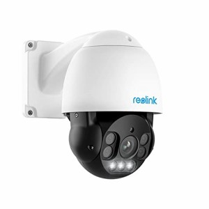 【4K画質・パトロール】Reolink PoE屋外防犯カメラ 4K解像度 PoE有線接続 監視カメラ H.265動画圧縮技術 ネットワークIPカメラ セキュリ