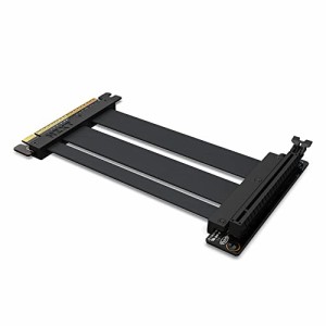 NZXT ライザーケーブル(PCIE4.0 x 16) ブラック AB-RC200-B1 CS8536