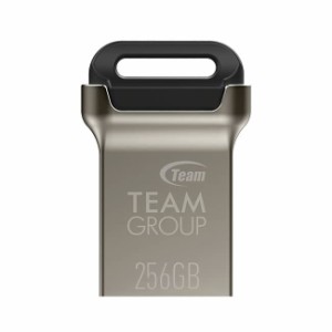 Team USBメモリ 256GB USB3.2(3.1/3.0) キャップレス コンパクト 亜鉛合金筐体 正規品