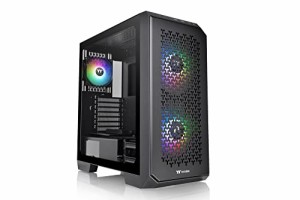 Thermaltake View 300 MX -Black- ミドルタワー E-ATX対応 PCケース CA-1P6-00M1WN-00 CS8519