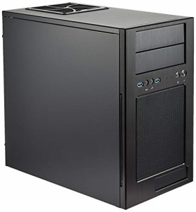 SilverStone Temjinシリーズ Micro-ATX PCケース ブラック SST-TJ08B-E