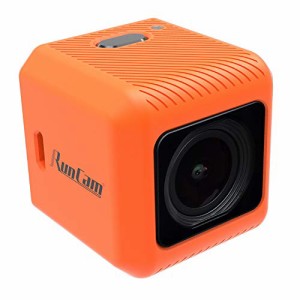 RunCam 5 小型FPVカメラ 録画カメラ 56g超軽量 アクションカメラ 4K 手ブレ補正 耐衝撃 145度広角視野 QRコードで簡単設定可能 レーシン