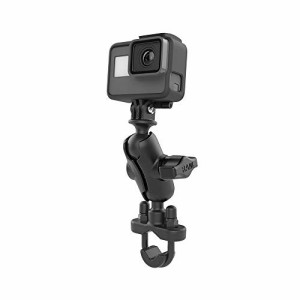 RAM MOUNTS(ラムマウント) 【セット】GoProカメラマウントセット U字クランプマウント アーム(S) GoProアダプター [1インチ] 対応径φ12.