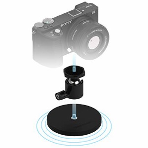 SABRENTアクションカム・カメラ・小型デジタル一眼レフカメラ用ラバーコーティングマグネットマウント（CS-MG88）
