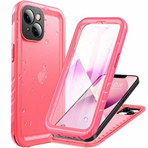 Cozycas 対応 iPhone 13 mini ケース 防水 - iPhone13mini用ケース 純正[IP68防水/防塵/耐衝撃/完全防水/全面保護/水中撮影/カメラ/Oi充