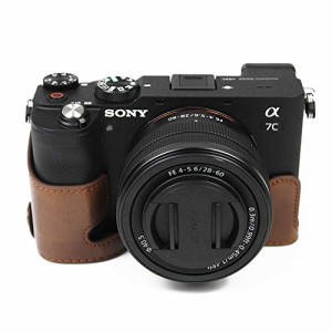 対応 Sony ソニー PEN A7C ソニーアルファ A7C ILCE-7C Alpha a7c カメラケース カメラカバー カメラバッグ カメラホルダー、【KOOWL】ハ