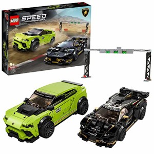 レゴ(LEGO) スピードチャンピオン ランボルギーニ ウルスST-X & ウラカン・スーパートロフェオ EVO 76899