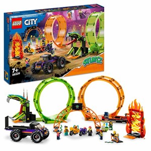 レゴ(LEGO) シティ ダブルループ・スタントアリーナ 60339 おもちゃ ブロック プレゼント 車 くるま 男の子 女の子 7歳以上