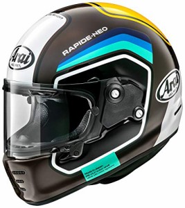 アライ(Arai) バイクヘルメット フルフェイス RAPIDE NEO NUMBER ブラウン 61-62cm