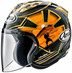 アライ(Arai) バイクヘルメット ジェット VZ-RAM SAMURAI 54cm