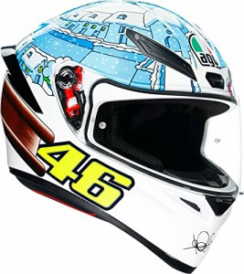 AGV(エージーブイ) バイクヘルメット フルフェイス K1 ROSSI WINTER TEST 2017 (ロッシ ウィンター テスト 2017) XL (61-62cm) 028190IY0