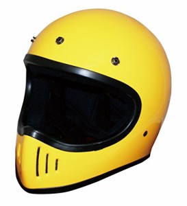ダムトラックス(DAMMTRAX) バイクヘルメット フルフェイス BLASTER - 改 イエロー Mサイズ (57-58cm) -
