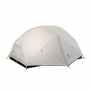 Naturehike 1—2人用 / 2—3人用 Mongar 超軽量 二重層 自立型 ドーム型 登山テント アウトドアキャンプ テント 自転車ツーリング 日除け