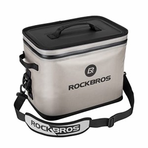 ROCKBROS(ロックブロス)クーラーボックス ソフト 保冷力48時間 最強 ソフトクーラー 断熱材 大容量18L 保冷バッグ クーラーバッグ 全面防