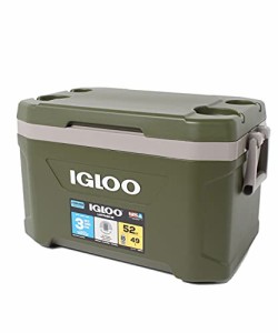 igloo(イグルー) クーラーボックス SPORTSMAN LATITUDE 52 約49L スポーツマン ラティテュード アウトドア キャンプ レジャー 釣り グリ