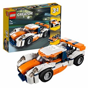 レゴ(LEGO) クリエイター サンセットレースカー 31089 知育玩具 ブロック おもちゃ 女の子 男の子 車