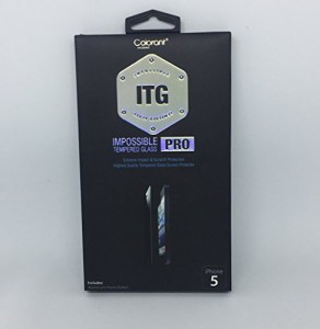 Colorant ITG PRO - Impossible Tempered Glass for iPhone 5/5C/5S - 0.33mm日本産強化ガラス製フィルム - 完全日本語パッケージ版 P-41