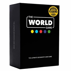 The World Game (ザ・ワールドゲーム) - 地理カードゲーム - 子供/家族/大人のための学習ボードゲーム - ティーンエージャーの男女の学習