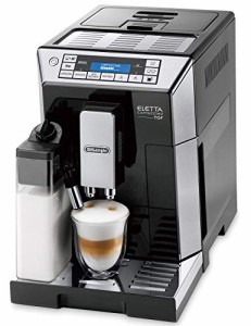 【ハイエンドモデル】デロンギ(DeLonghi)  コンパクト全自動コーヒーメーカー エレッタ 自動カフェラテ・カプチーノ機能 ラテメニュー7種