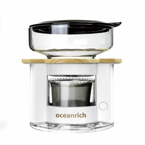 オーシャンリッチ(Oceanrich) 自動ドリップコーヒーメーカー UQ-CR8200WH (ホワイト)