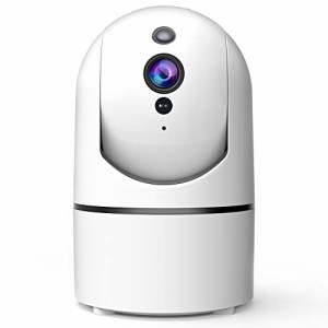 【新型モデル】ネットワークカメラ 400万画素 2K 室内防犯 自動追跡 顔認識 4MP高画素「LarmTek正規品」 ペット留守 監視カメラ WiFi ス