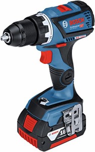 Bosch Professional(ボッシュ) 18V コードレスドライバードリル (5.0Ahバッテリー2個・充電器・キャリングケース付) GSR18V-60C