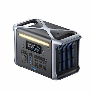 Anker 757 Portable Power Station (PowerHouse 1229Wh) 長寿命 ポータブル電源 リン酸鉄 100V / 1500W