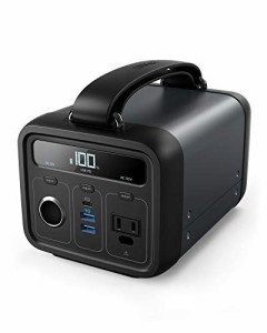 Anker PowerHouse 200 (ポータブル電源 213Wh / 57600mAh) 【◇PSE技術基準適合 / USB-A出力 & USB-C入出力 & AC出力 & DCシガーソケット