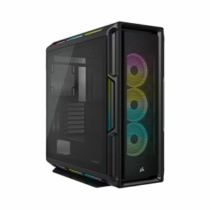 CORSAIR iCUE 5000T RGB 強化ガラス製 ミッドタワー コンパクト ATX PCケース ブラック CC-9011230-WW