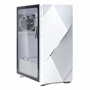 ZALMAN Z3 Iceberg White ミドルタワーPCケース 多角形デザイン CS8141