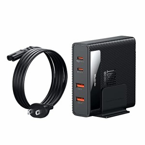 Mcdodo 急速充電器 Type-C 100W PD 充電器 4ポート(USB-A *2/USB-C *2) GaN窒化ガリウム素材＆PIスマートチップ採用 スマートLED表示 デ