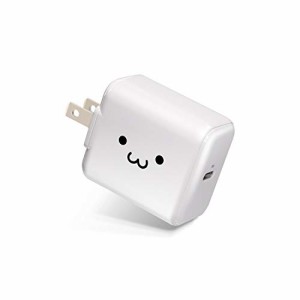 エレコム USB コンセント 充電器 18W ( USB PD対応 ) Type-C×1 折畳式プラグ PSE適合 ホワイトフェイス MPA-ACCP02WF