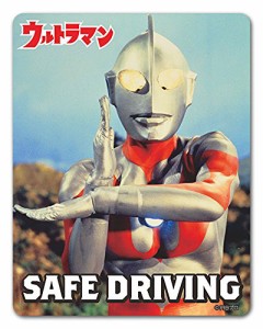 ウルトラマン車マグネットステッカー【SAFE DRIVING】スペシウム光線