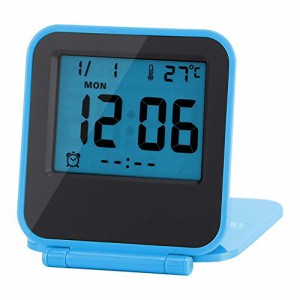 目覚まし時計 デジタル 置き時計 日付表示 カレンダー機能 アラーム スヌーズ機能 大画面 LCDバックライト 大きい文字 見やすい 多機能 