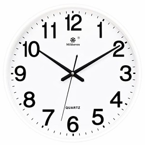 時計 壁掛け時計 【 秒針の音がしない時計 】 掛け時計 静音 壁掛け wall clock 置き時計 アナログ シンプルでおしゃれな時計