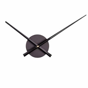 MaT store 時計 ムーブメント 壁掛け 掛け時計 パーツ 部品 手作り 時計シャフト キット (ブラック)