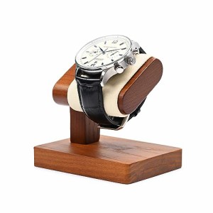 Oirlv 腕時計 スタンド ウォッチスタンド 木製 1本用 高級 おしゃれ 時計置き台 SM21401 (ベージュ)