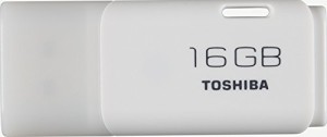 TOSHIBA USBメモリ 16GB USB2.0 キャップ式 ホワイト (国内正規品) TNU-A016G