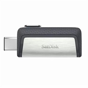 【64GB】 SanDisk サンディスク USBメモリー USB3.1対応 Type-C ＆ Type-Aデュアルコネクタ搭載 R:150MB/s 海外リテール SDDDC2-064G-G46