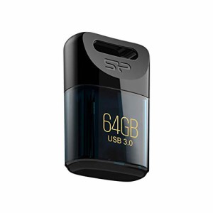 シリコンパワー USBメモリ 64GB USB3.2 (USB3.1/USB3.0/USB2.0互換) 小型 防水 防塵 耐衝撃 Mac対応 Jewel J06 SP064GBUF3J06V1D