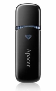 Apacer アペイサー USBメモリ 128GB USB3.2 Gen1 AH355 ブラック AP128GAH355B-1