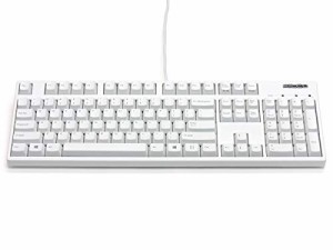 FILCO Majestouch2 HAKUA 英語配列 CHERRY MX静音赤軸 アサギキープラー付 マットホワイト FKBN104MPS/EMW2-AKP