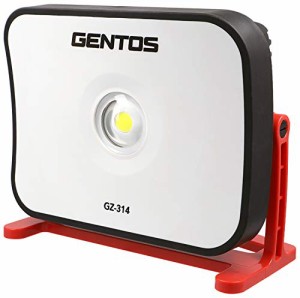 GENTOS(ジェントス) 投光器 LED ワークライト 充電式(AC電源/USB) 1100-6000ルーメン ガンツ GZ-306/GZ-314 COB