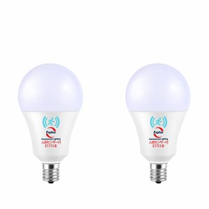 Explux LED電球 E17口金 人感センサー付 75W相当 高輝度1100lm 昼白色 密閉型器具でも感知できる 自動点灯・消灯 屋外防犯夜灯/屋内人感