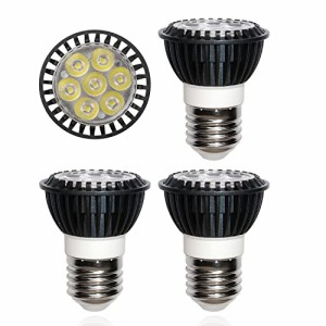 (4個入)LED電球 E26口金 高輝度 小型電球 昼光色 7W Led スポットライト 60W形相当 アルミ合金製 高効率散熱 長寿命 高演色性 非調光対応