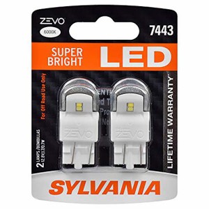 SYLVANIA ZEVO 7443 T20 ホワイトLED電球 (電球2個付き)