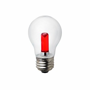 エルパ (ELPA) LED電球PS LED電球 E26 赤 LDA1CR-G-G557