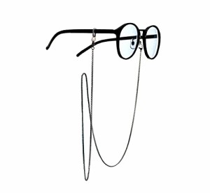 [apw] 眼鏡 ストラップ ネックレス チェーン ステンレス グラスコード 落下防止 男女兼用 メガネ用グラスコード メガネチェーン メガネス