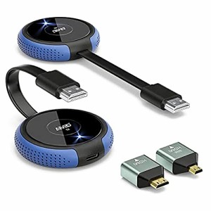 ワイヤレス hdmi 無線 送受信 hdmi 無線化 トランスミッター 信号転送 【4K/5Ghz/30M安定転送距離】 説明会/ライブ配信/プレゼン/ゲーム/